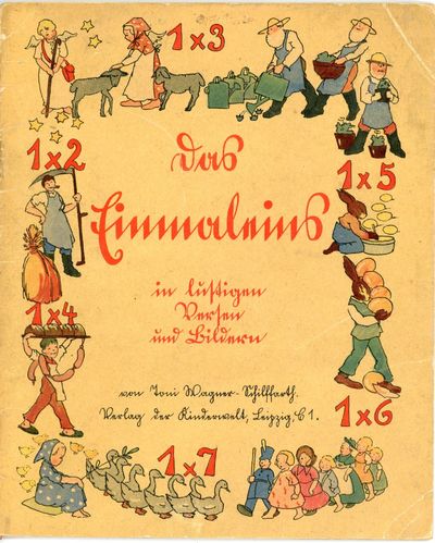 das Einmaleins (Multiplication Tables) in cheerful verses and images