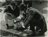 View Image 1 of 3 for The Thief of Paris (Two original double weight photographs of Louis Malle, Paul Belmondo, and others... Inventory #149639