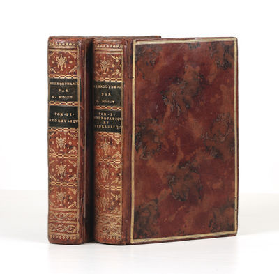 23 folding engraved plates. 3 p.l., xviii, 545, pp.; 4 p.l., 515, pp. Two vols. Thick 8vo, orig. mot...