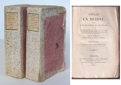 Voyage en Suisse, fait dans les années 1817, 1818…