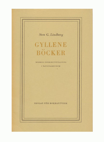 Gyllene böcker. Märklig sommarutställning i…