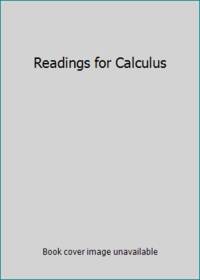 Readings for Calculus