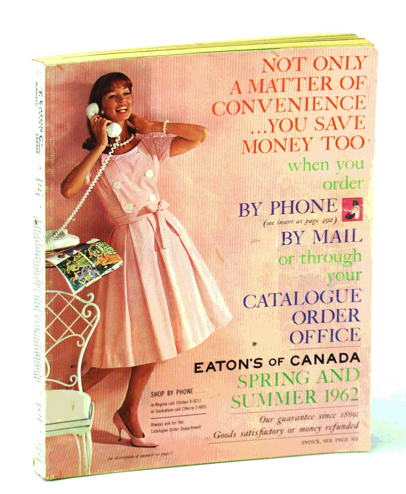 Eaton's of Canada Spring and Summer Catalogue [Catalog] 1962 by