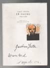 18 POEMS 1956 - 1986