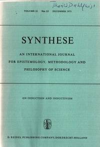 Synthese. Volume 23. Nos 2/3. December 1971. An…