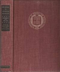 cover of Dictionary of American Biography Supplement Five 1951-1955 with an index guide to the supplements