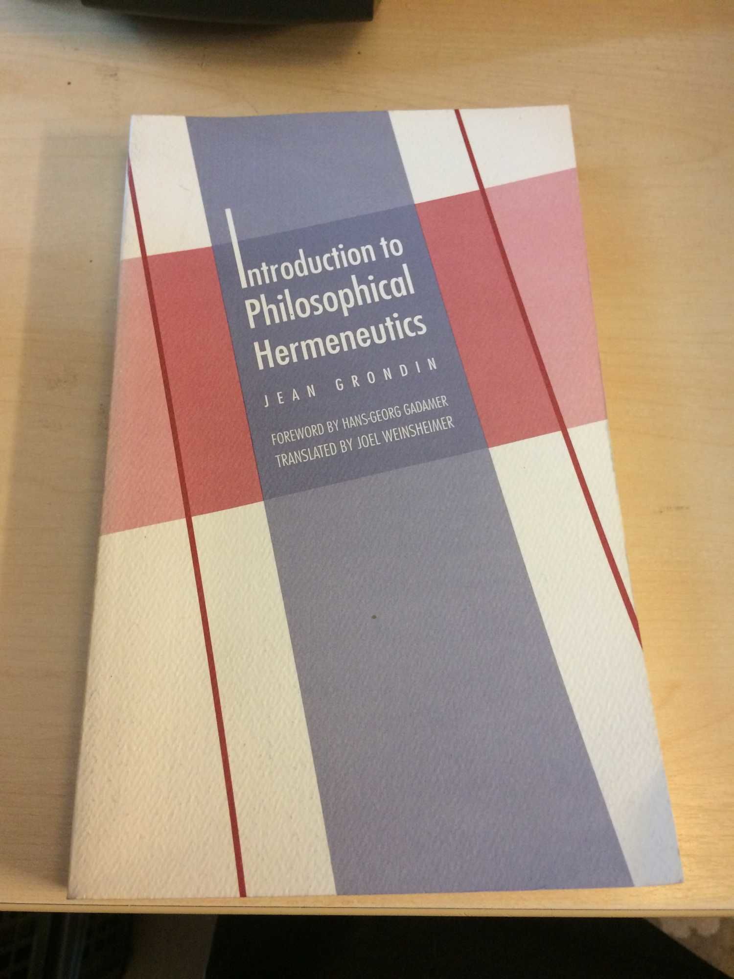 Introduction to Philosophical Hermeneutics