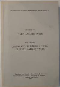 Textos Arcaicos Vascos