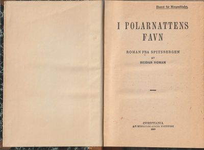 I polarnattens favn. Roman fra Spitsbergen av…