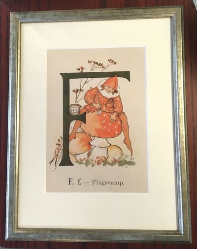 Prinsarnes Blomsteralfabet. F. f. – Flugsvamp.…