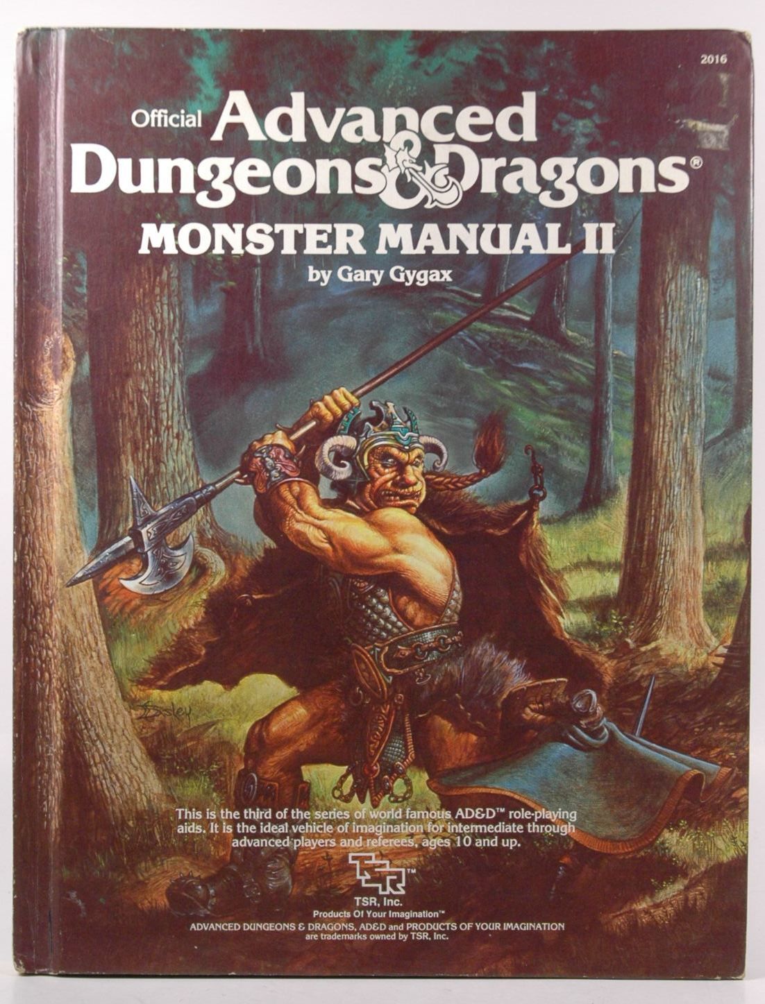 Advanced Dungeons and Dragons Monster Manual II (2016) by Gygax, Gary