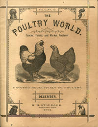 image of The Poultry World. Fancier, Family, and Market Poulterer. Volume I, No. 12. single issue Periodical with the advertising handbill