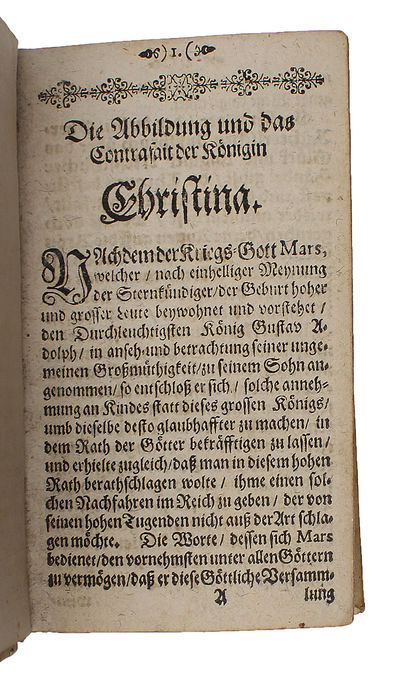 Lebens-Beschreibung der Königin Christina von Schweden (...). Auss dem Frantzösischen ins Teutsche übersetzt. - ["ONE OF THE WITTIEST AND MOST LEARNED WOMEN OF HER AGE"] (photo 3)