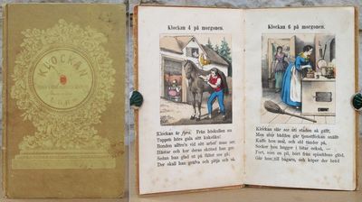 Klockan. Bilderbok för Små Barn med text af L. D.…