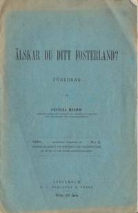 Älskar du ditt fosterland? Föredrag.