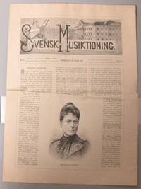Svensk musiktidning. N:o 2. Stockholm den 16…