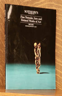 image of FINE NETSUKE, INRO AND RELATED WORKS OF ART, SOTHEBY'S MIAMI JAN. 12 1987