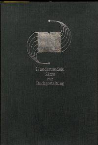 Hundertundein Sätze zur Buchgestaltung.