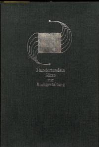 Hundertundein Sätze zur Buchgestaltung.