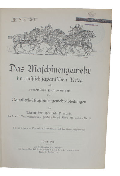 Das Maschinengewehr im russisch=japanischen Krieg…