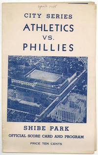 [Program and scorecard]: City Series: Athletics vs. Phillies. Shibe Park