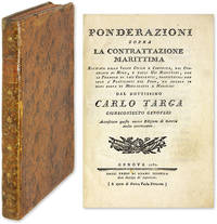 Ponderazioni Sopra la Contrattazione Marittima, Genoa, 1787