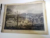 A View In NEWSTEAD PARK 1749 Lord Byron ANTIQUE ENGRAVING - 