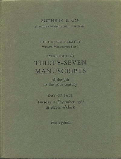 The Chester Beatty Western Manuscripts: Part I.…