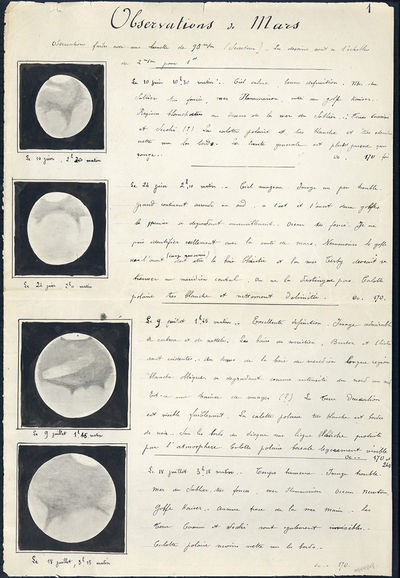 Observations de Mars