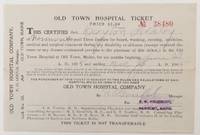 image of Old Town Hospital Ticket