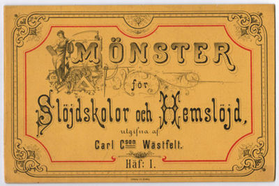 Mönster för Slöjdskolor och Hemslöjd.