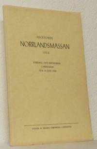Adertonde Norrlandsmässan 1958. Föredrag och…