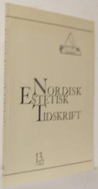 Nordisk estetisk tidskrift nr 13 1995.