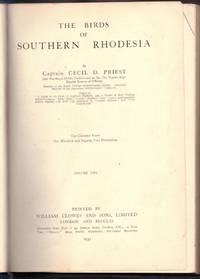 THE BIRDS OF SOUTHERN RHODESIA . Volumes One  & Two