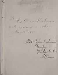 California Life Illustrated (Inscribed by the author to massacre and captivity survivor Olive Oatman)