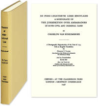 De Foro Legatorum Liber Singularis. A Monograph on the Jurisdiction