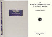 The Growth of Criminal Law in Ancient Greece