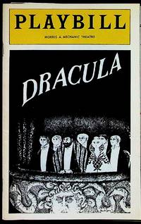 Playbill - Dracula at the Morris A. Mechanic Theatre. Gorey Cover. May/June 1978