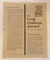 THE CRAIG CLAIBORNE JOURNAL Vol 1, No. 1