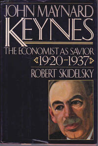 cover of John Maynard Keynes: Volume 2: The Economist as Savior, 1920-1937