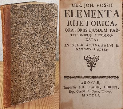 Ger. Joh. Vossii Elementa rhetorica, oratoriis…