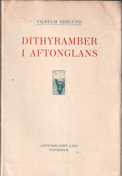 Dithyramber i aftonglans