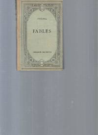 Fables Esopiques - Texte latin/français publié avec des notices et des notes et avec les imitations de La Fontaine par Louis Havet by Phèdre - 1946 - from Livre Nomade (SKU: 52704)