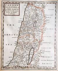 CANAAN PALESTINE OR THE HOLY LAND: DIVIDED INTO THE TWELVE TRIBES OF ISRAEL