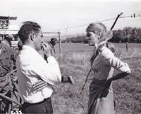 Cat Ballou (Original photograph of Jane Fonda and Elliot Silverstein on the set of the 1965 film)