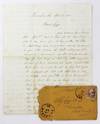 [Autograph Letter, Signed, from a Soldier to Miss Lizzie Frazee Back Home]