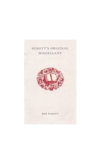 Schott's Original Miscellany