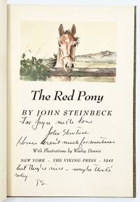 RED PONY by Steinbeck, John - 1945