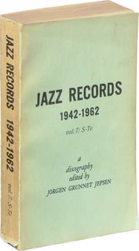 image of Jazz Records 1942-1962: Volume 7: S-Te (First Edition)
