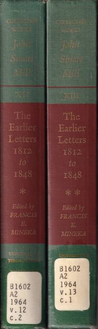 cover of The Earlier Letters: 1812-1848, Two Volume Set